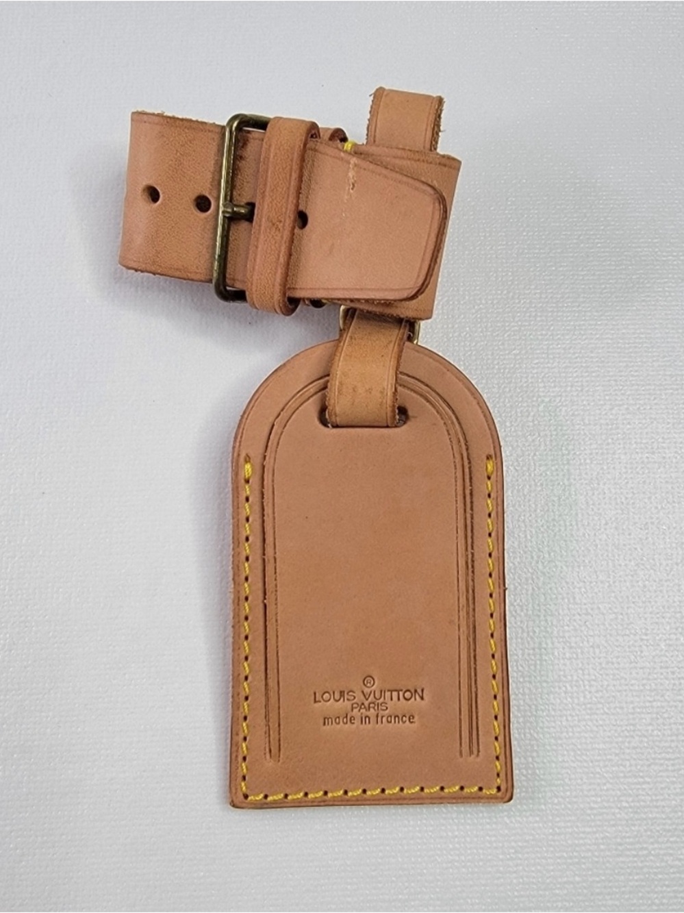 Louis Vuitton Luggage Tag and Poignet Set